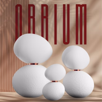 Orbium // Dünyalar Antik çağlarda evrenin gizemlerini ve gökyüzünün güzelliklerini yansıtan bir aydınlatma, büyüleyici kozmik dengeyi mekanlara taşıyor.